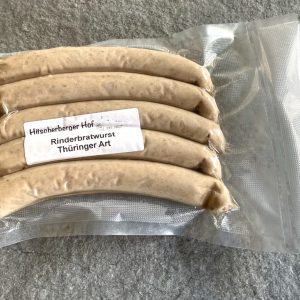 Rinderbratwurst Thüringer Art